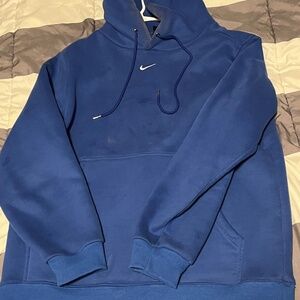 Vintage Blue Nike hoodie